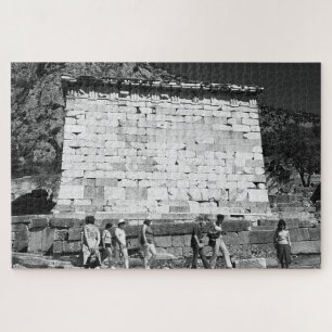 Puzzle Trésor athénien de Delphes Grèce vintage