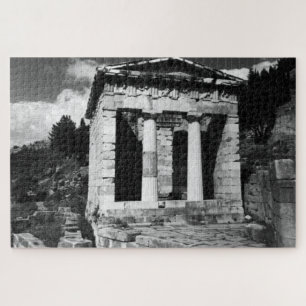 Puzzle Trésor athénien de Delphes Grèce vintage