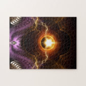 Puzzle Trésor De L'Art Fractal Nocturne (Horizontal)