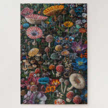 Trésor du champignon arc-en-ciel