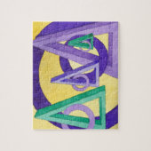 Puzzle Triangles Abstraits (Vertical)