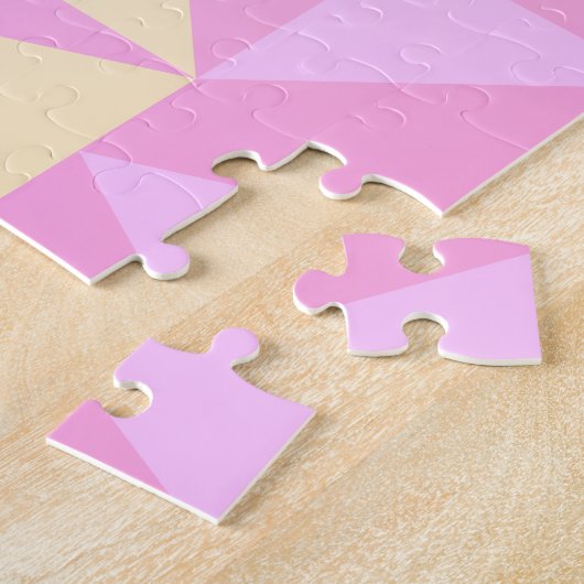 Puzzle Triangles funky (Côté)