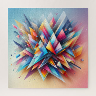 Puzzle Triangles géométriques