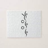 Puzzle Triathlon cool et design unique (Horizontal)