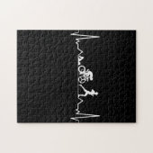 Puzzle Triathlon Heartbeat (Horizontal)