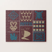 Puzzle tribal africain (Horizontal)