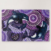 Puzzle Tribal Orca (Horizontal)