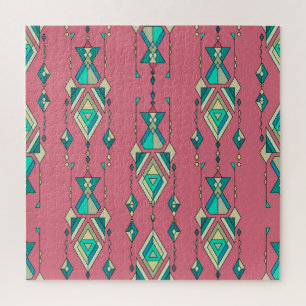 Puzzle Tribale vintage : Motif sans peau ethnique