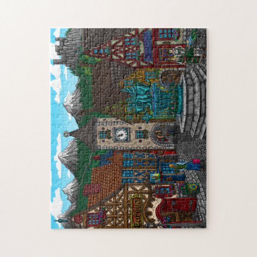 Puzzle Tribute to Europa (Vertical)