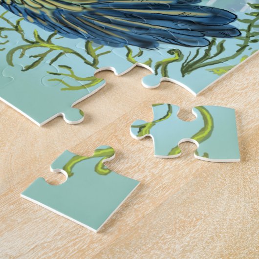 Puzzle Tricératops (Côté)