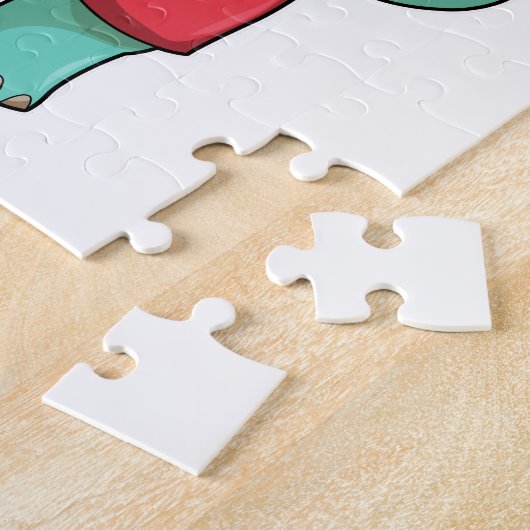 Puzzle Tricératops comme Bodybuilder à Bodybuilding (Côté)