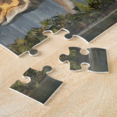 Puzzle Tricératops dans la forêt primitive (Côté)