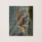 Puzzle Tricératops dans la forêt primitive (Vertical)