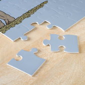 Puzzle Tricératops de Dinosaure Crétacé (Côté)