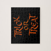 Puzzle Trick Halloween ou mots traités (Vertical)