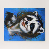 Puzzle Trickster du raton laveur "Velka Teyani" (Horizontal)