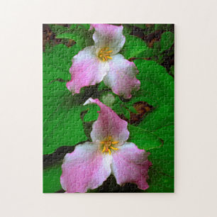 Puzzle Trillium Fleur sauvage