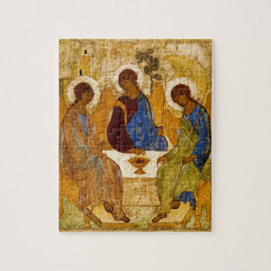 Puzzle Trinity Rublev à la table