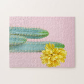 Puzzle Trio bleu de cactus (Horizontal)