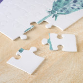 Puzzle Trio pour aquarelle de plume de Boho (Côté)