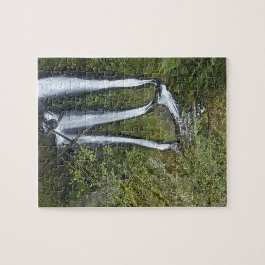 Puzzle Triple Falls, Columbia River Gorge (Horizontal)