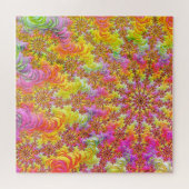 Puzzle Trippy Super Funky Fractal Burst (Horizontal)