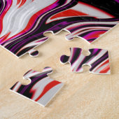 Puzzle Trippy Vibrant Psychedelic Funky Fractal Art (Côté)