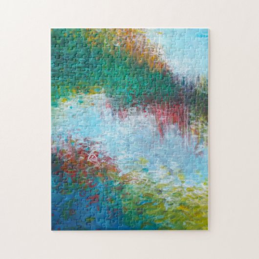 Puzzle Triptyque Abstrait Partie 1 (Vertical)