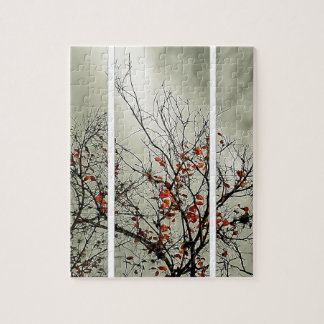 Puzzle Triptyque avec le motif naturel