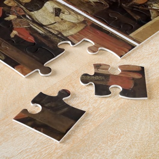 Puzzle Triptyque de St Liberata de Hieronymus Bosch- (Côté)