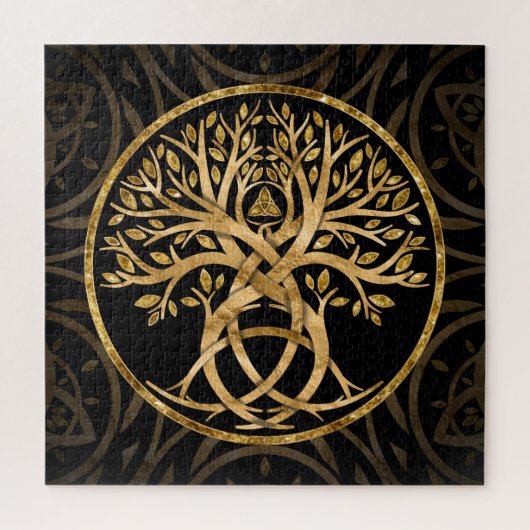 Puzzle Triquetra Arbre de vie (Vertical)