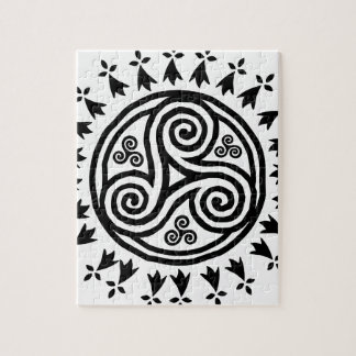 Puzzle Triskel breton & hermines