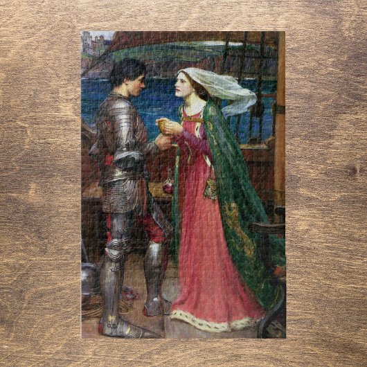 Puzzle Tristan et Isolde par John William Waterhouse