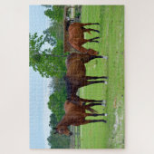 Puzzle Trois chevaux majestueux (Vertical)