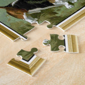 Puzzle Trois Chiens Basset Hound (Côté)
