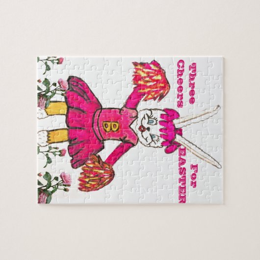 PUZZLE TROIS COULEURS POUR EASTER BUNNY (Horizontal)