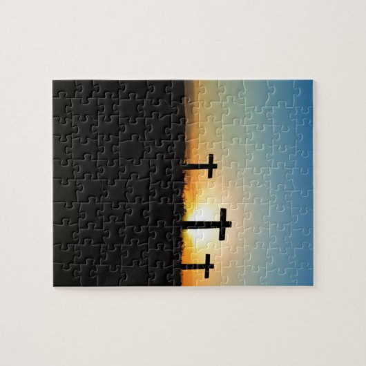 Puzzle Trois croix (Horizontal)