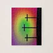 Puzzle Trois croix brillent (Vertical)