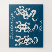 Puzzle Trois Lizards Thunder_Cove style sud-ouest (Vertical)