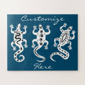 Puzzle Trois Lizards Thunder_Cove style sud-ouest (Horizontal)