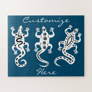 Puzzle Trois Lizards Thunder_Cove style sud-ouest