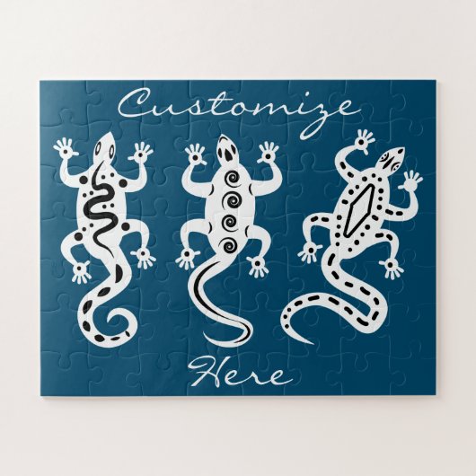 Puzzle Trois Lizards Thunder_Cove style sud-ouest (Horizontal)