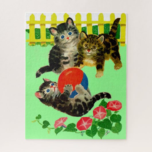 Puzzle trois petits chatons (Vertical)