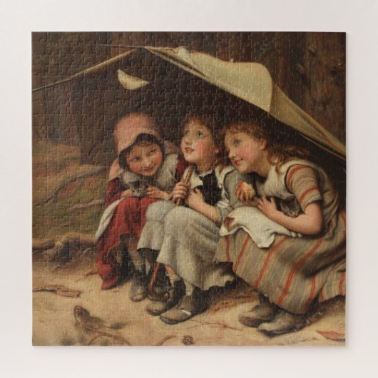 Puzzle Trois petits chatons (par Joseph Clark) (Vertical)