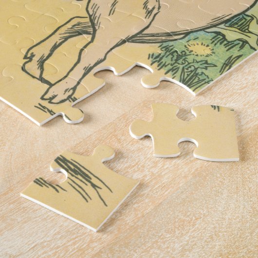 Puzzle Trois petits cochons (Côté)