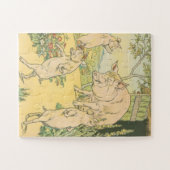 Puzzle Trois petits cochons (Horizontal)