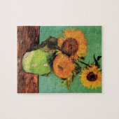 Puzzle Trois tournesols dans un vase par Vincent van Gogh (Horizontal)