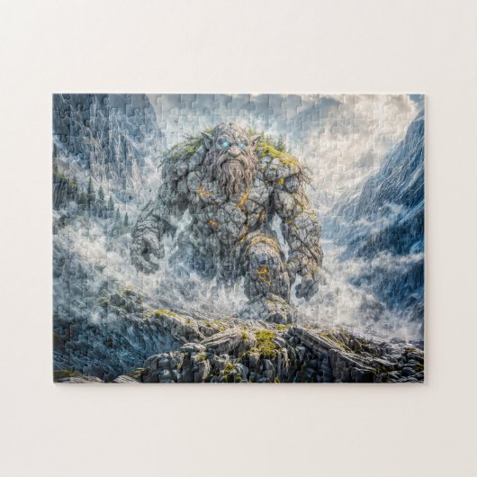 Puzzle Troll de Fantasy Dynamique dans un Paysage Atmosph (Horizontal)
