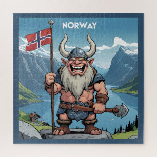 Puzzle Troll norvégien