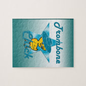 Puzzle Trombone Chick #7 (Horizontal)